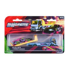   Majorette JDM Legends fém trailer kisautóval - Isuzu NPR + Honda S2000