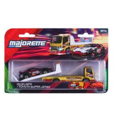   Majorette JDM Legends fém trailer kisautóval - Isuzu NPR + Toyota Supra JZA80