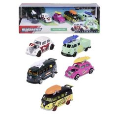   Majorette Ready for the Ride? kisautó ajándékszett - Volkswagen fém kisautók (5 db, 1:64)