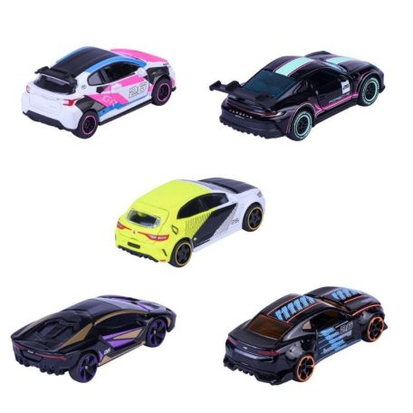 Majorette Neon Racer Premium Cars ajándékcsomag 5 db kisautóval