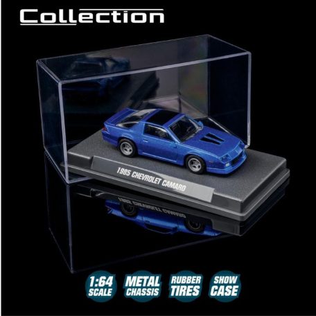 Majorette Collection gyűjtői kollekció 1. széria - 1985 Chevrolet Camaro kisautó (kék)