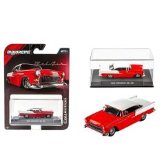   Majorette Collection gyűjtői kollekció 3. széria - 1955 Chevrolet Bel Air (piros-fehér)