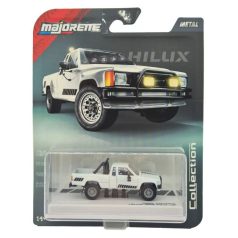   Majorette Collection 2026 fém kisautó - 1985 Toyota Hilux SR5 Pickup (1:64, fehér)
