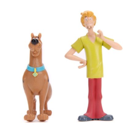 Jada Toys Scooby-Doo modellautó figurákkal - Mystery Van rejtély-járgány Bozonttal és Scooby-Doo-val (1:24)