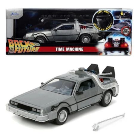 Jada Toys Vissza a jövőbe 1 Időgép (DeLorean) fém autómodell (1:24)