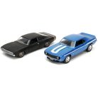Jada Toys Fast & Furious Legacy Series Twin Pack - 1969 Chevrolet Camaro és 1968 Dodge Charger Widebody kisautók (1:32)