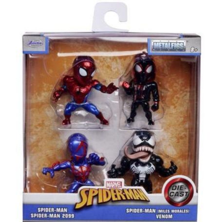 Jada Toys Marvel Pókember fém játékfigurák 4 darabos csomag (Wave 1)