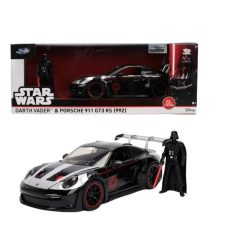   Jada Toys Star Wars modellautó és figura - Darth Vader és Porsche 911 (1:24)