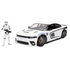   Jada Toys Star Wars modellautó és figura - Storm Trooper és Dodge (1:24)