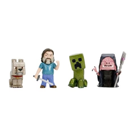 Jada Toys Egy Minecraft film fém játékfigurák 4 darabos csomag