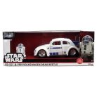 Jada Toys Star Wars modellautó és figura - R2D2 és 1959 VW bogár (1:24)