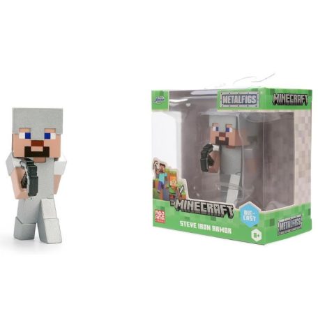 Jada Toys Minecraft Figura - Steve vaspáncélban