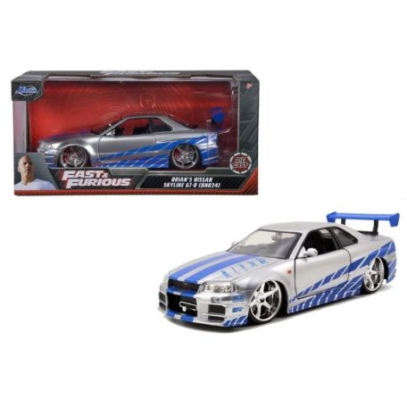 Jada Toys Fast & Furious modellautó - 2002 Nissan Skyline (1:24)