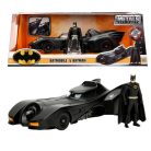 Jada Toys Batman autómodell - 1989 Batmobil és Batman (1:24)