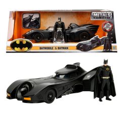   Jada Toys Batman autómodell - 1989 Batmobil és Batman (1:24)