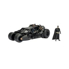   Jada Toys Batman The Dark Knight fém autómodell - Sötét lovag Batmobil és Batman játékfigura (1:24)