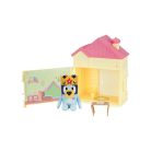 Bluey játékszett - Házikó meglepetés plüssel