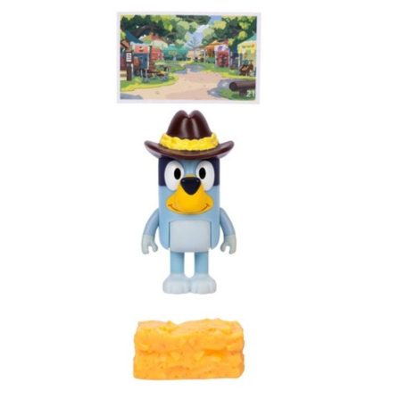 Bluey figura csomag - Bluey és szénabála