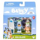 Bluey figura csomag - Bluey és Bingo Szőnyegszigeten