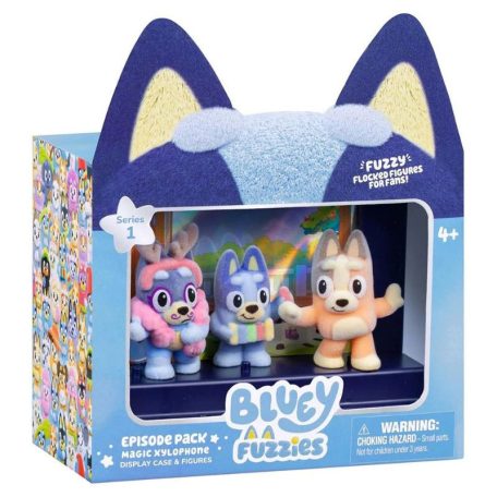 Bluey Fuzzies bolyhos figurák csomag S1 - Varázslatos xilofon