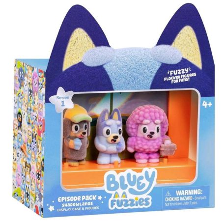 Bluey Fuzzies bolyhos figurák csomag S1 - Árnyvidék
