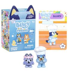 Bluey Fuzzies bolyhos meglepetés figura dupla csomag