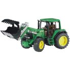 Bruder 02052 John Deere 6920 traktor homlokrakodóval