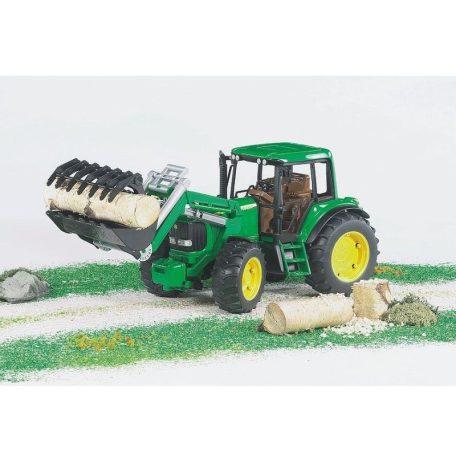 Bruder 02052 John Deere 6920 traktor homlokrakodóval