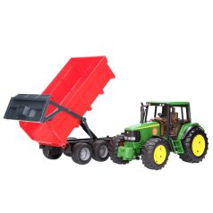 Bruder 02057 John Deere 6920 traktor pótkocsival