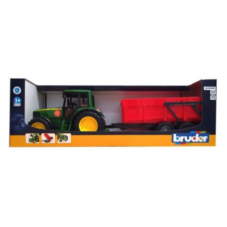 Bruder 02057 John Deere 6920 traktor pótkocsival