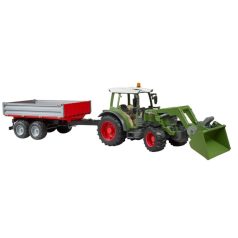   Bruder 02182 Fendt Vario 211 traktor homlokrakodóval és billenővel