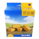 Bruder 02342 Szögletes szalmabála (4 db-os)