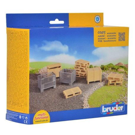 Bruder 02415 Logisztikai készlet