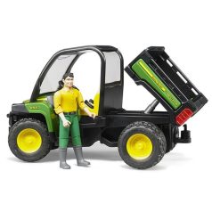   Bruder 02490 John Deere Gator XUV 855D billenőplatós teherautó figurával