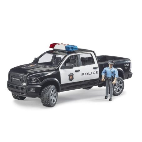 Bruder 02505 Rendőrségi Dodge RAM 2500 rendőrfigurával
