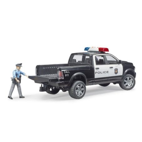 Bruder 02505 Rendőrségi Dodge RAM 2500 rendőrfigurával