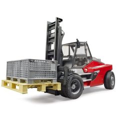 Bruder 02513 Linde HT 160 targonca kiegészítőkkel