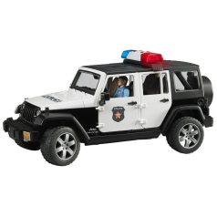   Bruder 02526 Jeep Wrangler Unlimited Rubicon rendőrségi jármű rendőrrel
