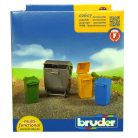 Bruder 02607 Szemetes kuka (4 db)