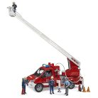 Bruder 2673 Mercedes-Benz Sprinter tűzoltóautó létrával és jelzőfénnyel