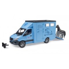   Bruder 2674 Mercedes-Benz Sprinter lószállító ló figurával
