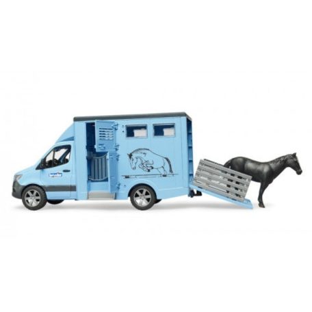 Bruder 2674 Mercedes-Benz Sprinter lószállító ló figurával