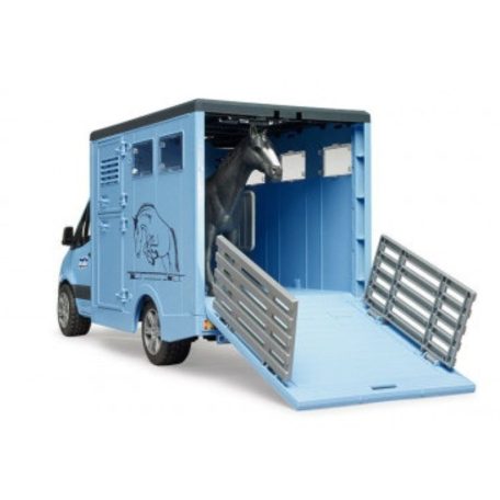 Bruder 2674 Mercedes-Benz Sprinter lószállító ló figurával