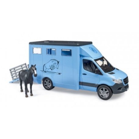 Bruder 2674 Mercedes-Benz Sprinter lószállító ló figurával