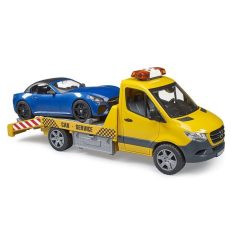   Bruder 02675 Mercedes-Benz Sprinter Autószállító furgon Roadster sportautóval