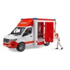 Bruder 2676 Mercedes-Benz Sprinter mentőautó mentős figurával