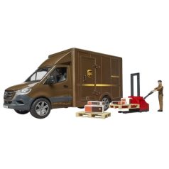   Bruder 02678 Mercedes-Benz Sprinter UPS furgon sofőrrel és kiegészítőkkel