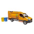 Bruder 02682 Mercedes-Benz Sprinter autómodell - Kommunális kukásautó