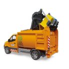 Bruder 02682 Mercedes-Benz Sprinter autómodell - Kommunális kukásautó