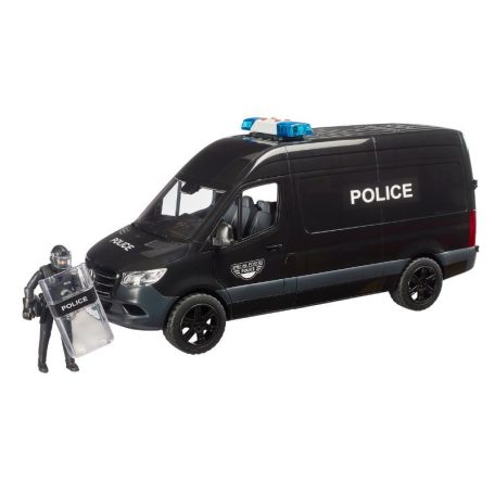 Bruder 02685 MB Sprinter rendőrségi különleges egység rendőrrel